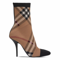 Burberry Women's 'Vintage Check Sock' High Heeled Boots