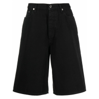 Off-White Men's 'Logo Patch' Denim Shorts
