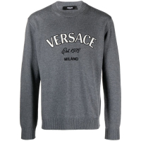 Versace 'Logo Embroidered' Pullover für Herren