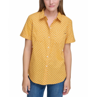 Tommy Hilfiger 'Camp Button-Down' Kurzärmeliges Hemd für Damen