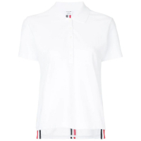 Thom Browne Women's 'Classic Pique' Polo Shirt