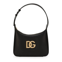 Dolce & Gabbana Women's 'Spalla Logo-Plaque' Shoulder Bag