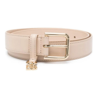 Dolce & Gabbana Women's 'Logo-Charm' Belt
