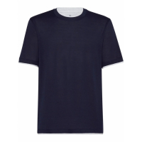 Brunello Cucinelli 'Layered-Design' T-Shirt für Herren