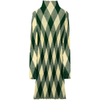 Burberry 'Argyle Ribbed' Midi Kleid für Damen
