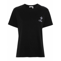 Chloé Women's 'Logo-Embroidered' T-Shirt