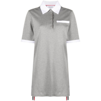 Thom Browne 'Contrasting-Trim Detail' Polo-Kleid für Damen