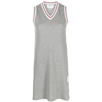 Thom Browne 'Stripe-Trim' Mini Kleid für Damen