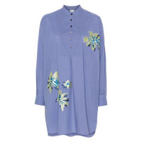 Paul Smith Women's 'Palm Burst-Embroidered Cover-Up' Shirt