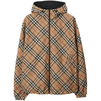 Burberry Men's 'Vintage Check Hooded' Reversible Jacket